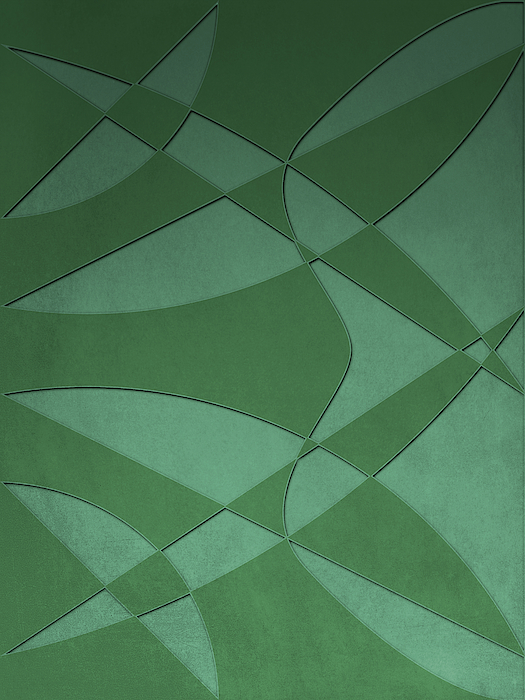 Wings and Sails - Green and Light Green by Jason Fink Wings and Sails - Green and Light Green by Jason Fink